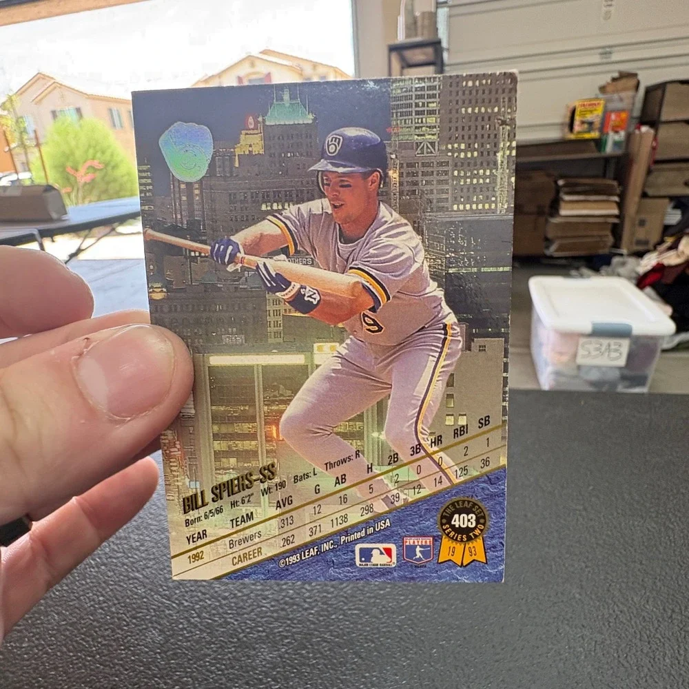 1993 Leaf Series 2 Baseball Card Lot 5ct John Orton Bill Spiers Bill Krueger